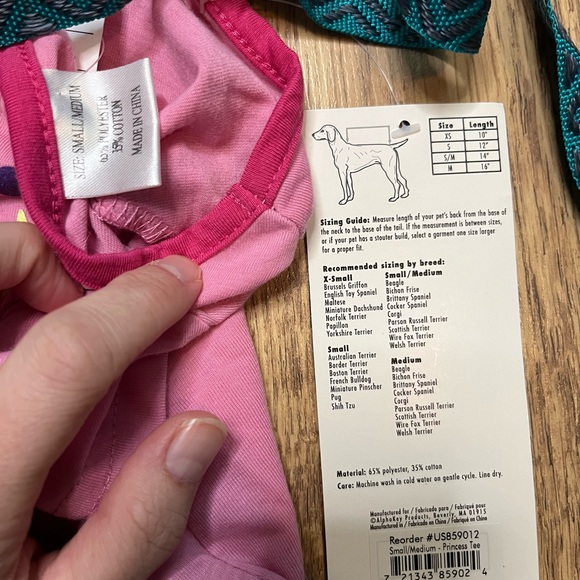 🌸 6 pc Small Dog Clothes Collection🦄 - Picture 2 of 5